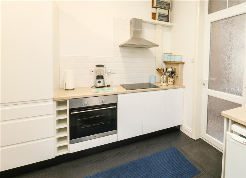 This is the kitchen at Tidal Reach, Paignton