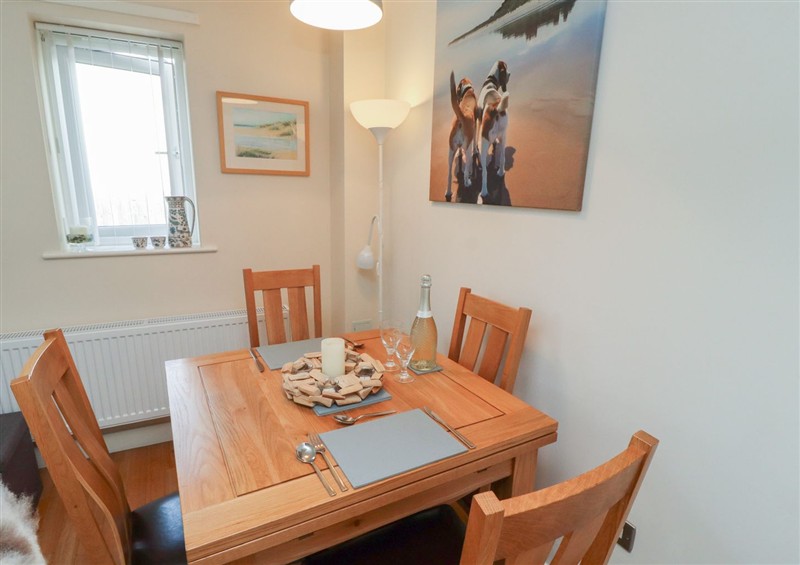 The dining area at Tidal Watch, Seahouses
