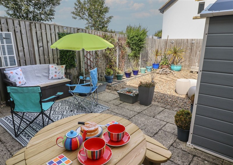 The garden at Tidal Watch, Seahouses