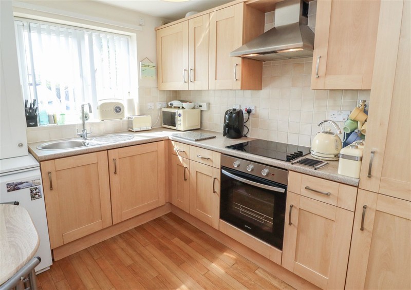 The kitchen at Tidal Watch, Seahouses