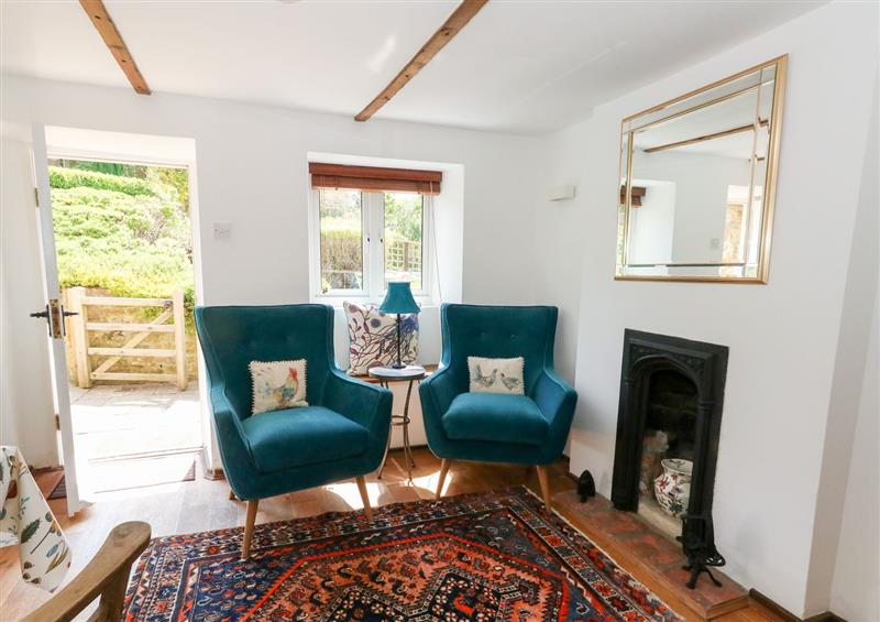 Relax in the living area at Tiddlers Cottage, Uploders near Bridport
