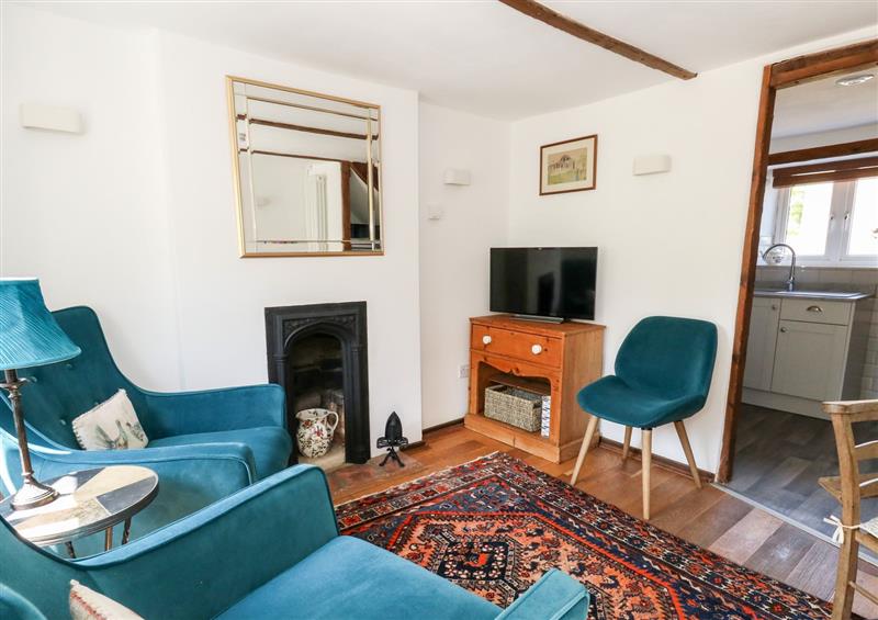 The living room at Tiddlers Cottage, Uploders near Bridport