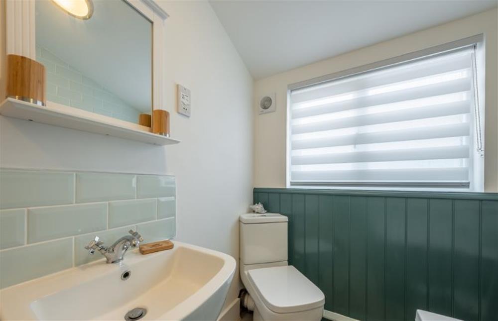 First floor: Bathroom at Tide Cottage, West Runton near Cromer