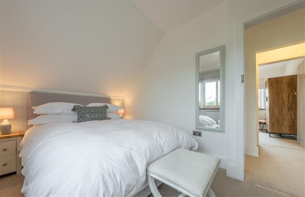 First floor: Bedroom two at Tide Cottage, West Runton near Cromer
