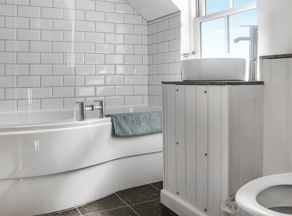 Bathroom at Tideglass in Penally, near Tenby, Dyfed