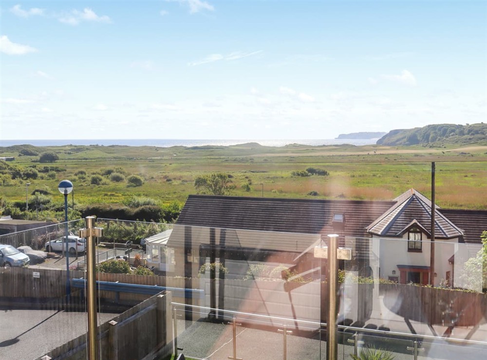 View at Tideglass in Penally, near Tenby, Dyfed