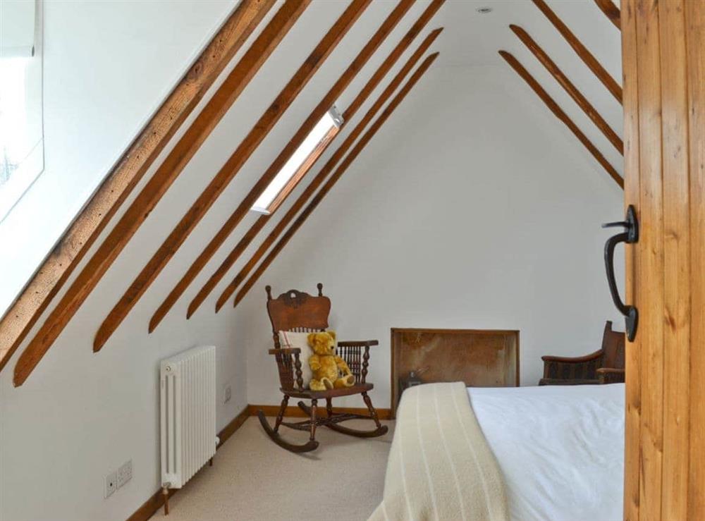 Cosy double bedroom on the second floor at Tides in Cromarty, Ross-Shire