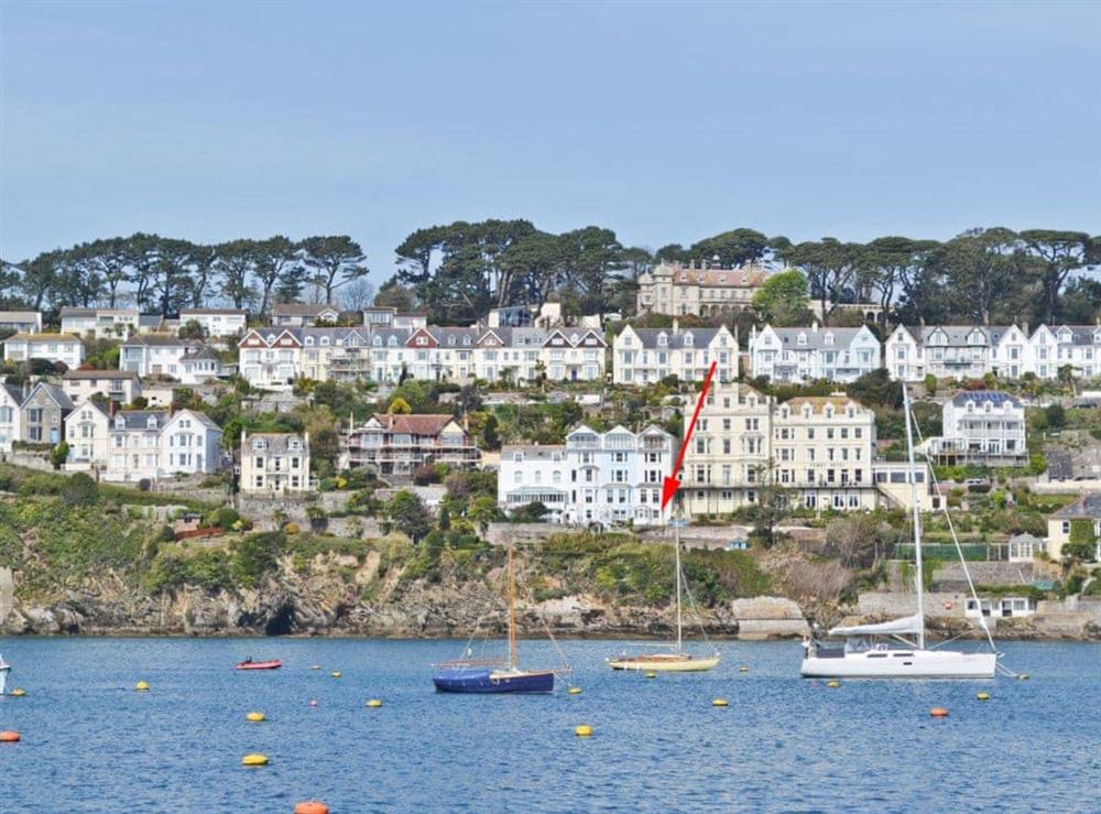 Exterior at Tides Reach in Fowey, Cornwall., Great Britain