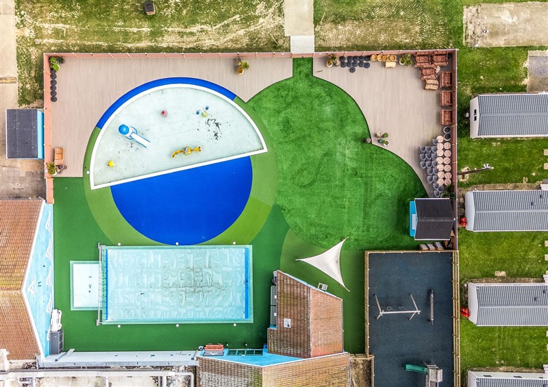 There is a swimming pool at Tides Reach - Hayling Island, Hayling Island Holiday Park