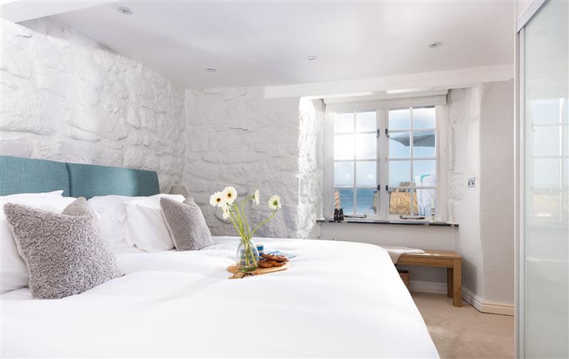 This is a bedroom at Tides Reach, Cornwall