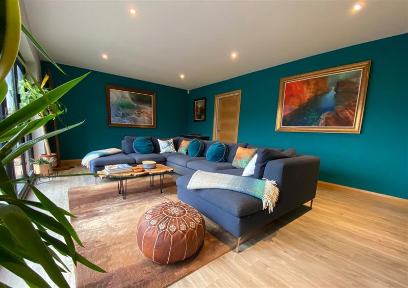 Relax in the living area at Tidewater, Shaldon