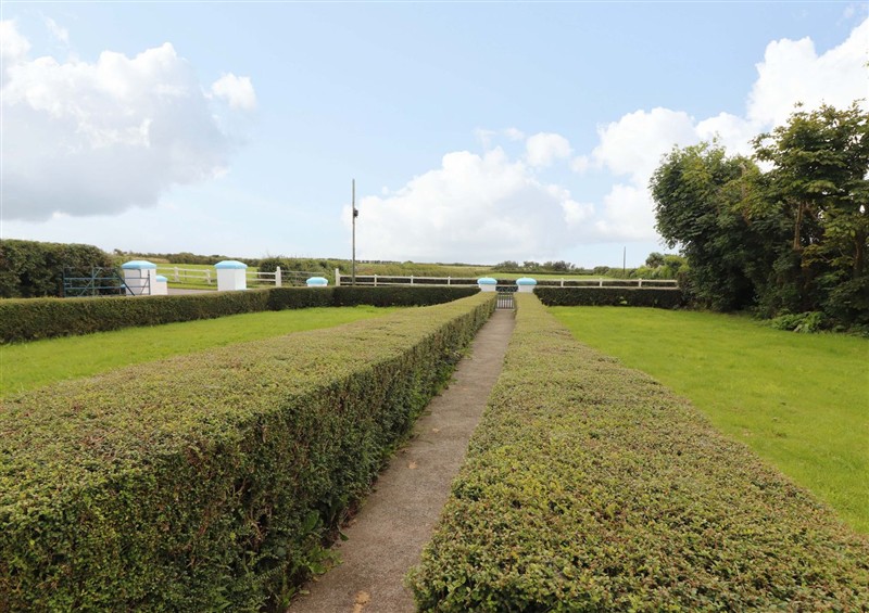 This is the garden at Tig Davy, Mullagh