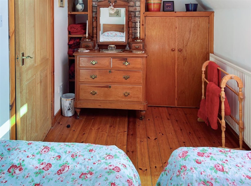 Twin bedroom (photo 2) at Tigh An Droma Lodge in Whiting Bay, Isle Of Arran