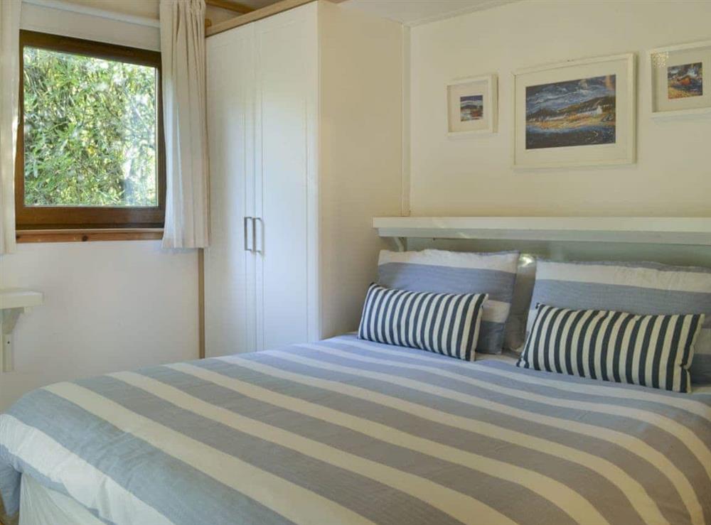 Comfortable double bedroom with en-suite at Tigh an Uillt in Strachur, near Inveraray, Argyll