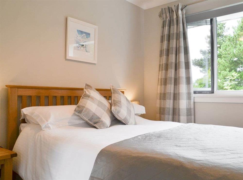 Peaceful double bedroom at Tigh Ban in Glencoe, near Fort William, Lanarkshire