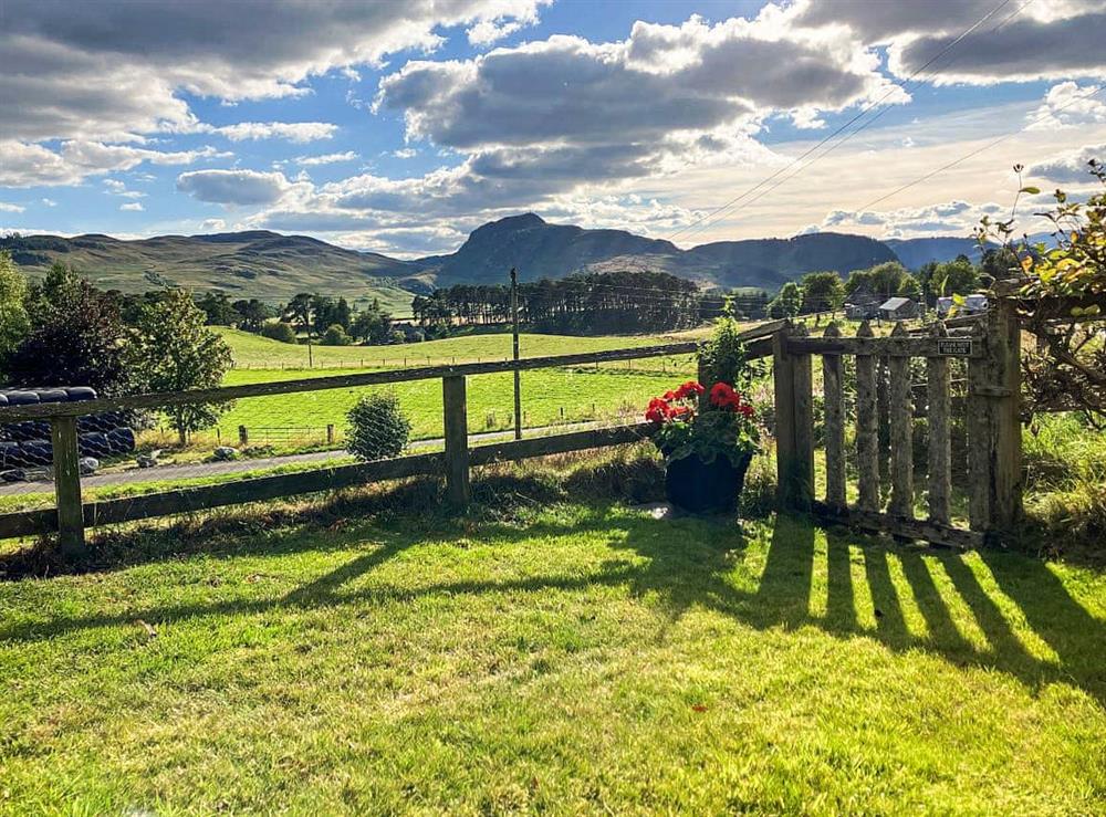 View at Tigh Beag in Newtonmore, Inverness-Shire