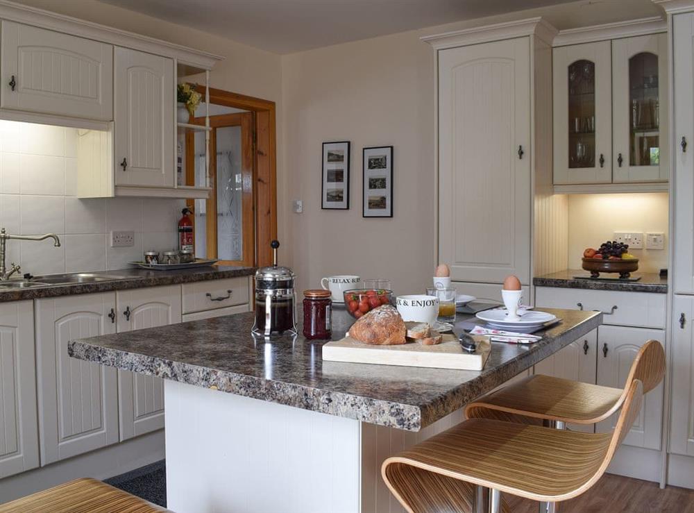 Well equipped kitchen / diner at Tigh Craggan, 