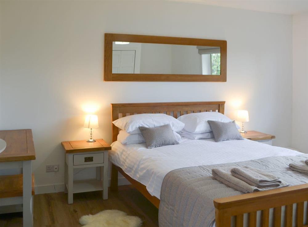 Double bedroom at Tigh Eilidh in Amelvich, near Lochinver, Sutherland