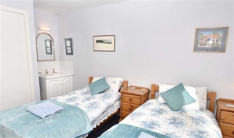 One of the 3 bedrooms at Tigh en Leigh, Shieldaig