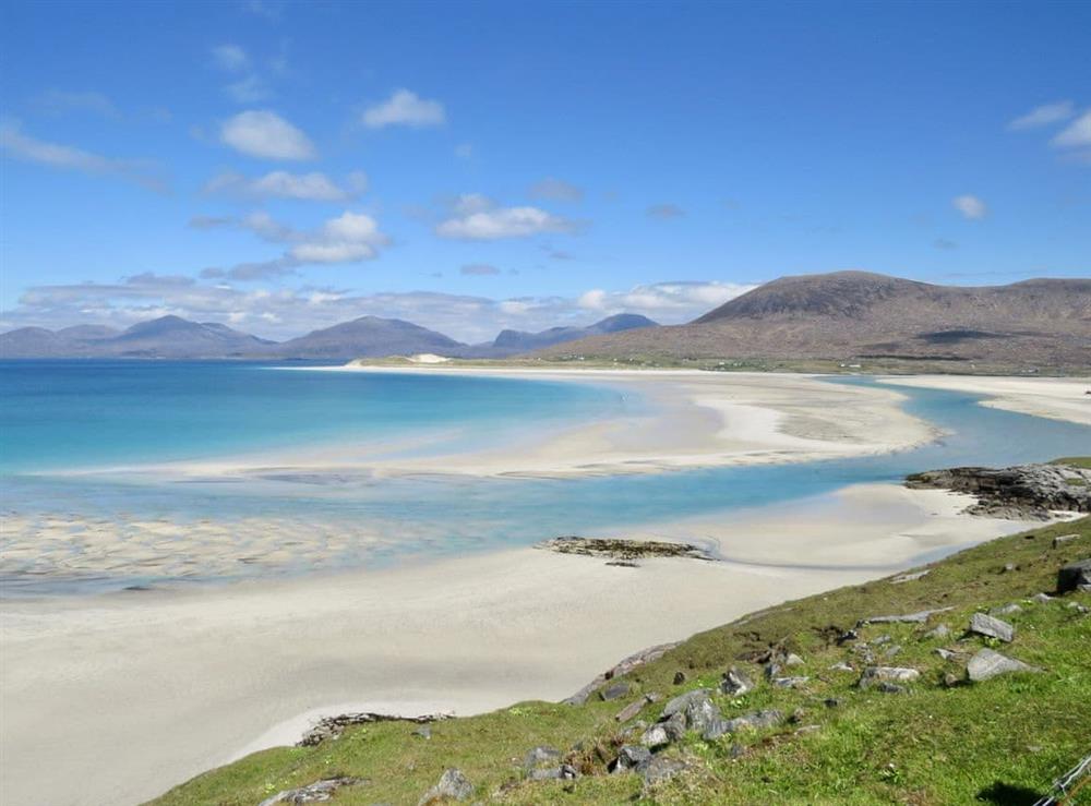 Surrounding area at Tigh Mairi in Carragrich, near Tarbert, Isle of Harris, Outer Hebrides., Scotland