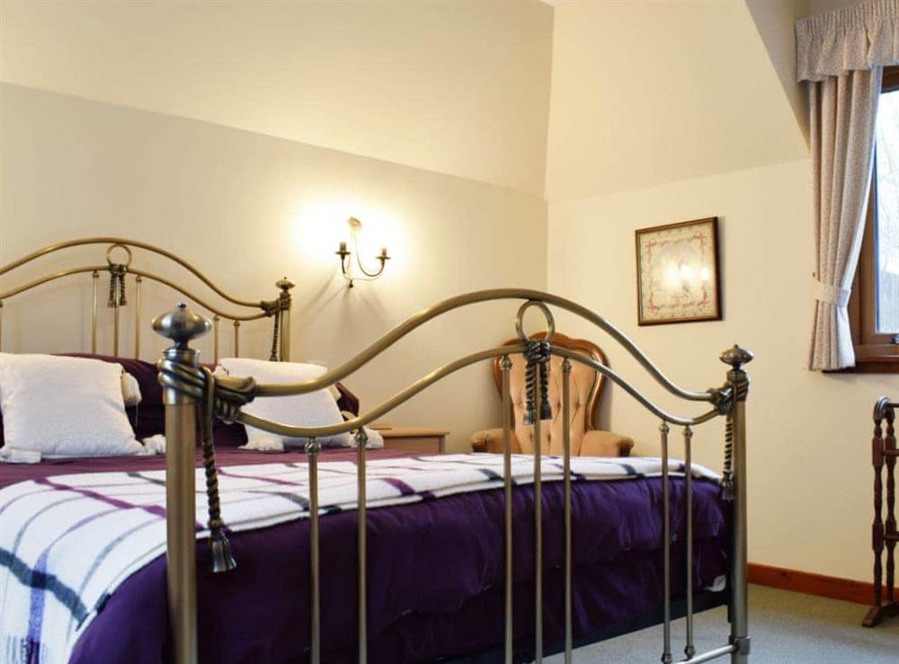 Attractive, comfortable double bedroom at Tigh Na Bruaich in Keltneyburn, by Aberfeldy, Perthshire., Great Britain