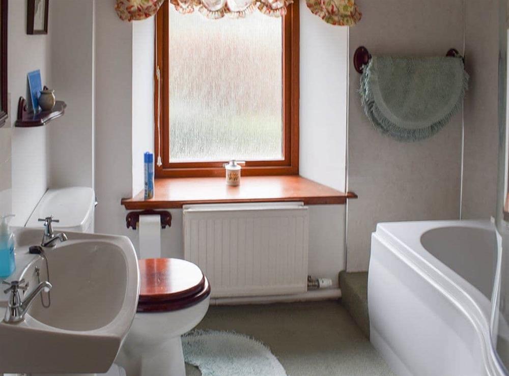 Lovely bathroom at Tigh Na Bruaich in Keltneyburn, by Aberfeldy, Perthshire., Great Britain