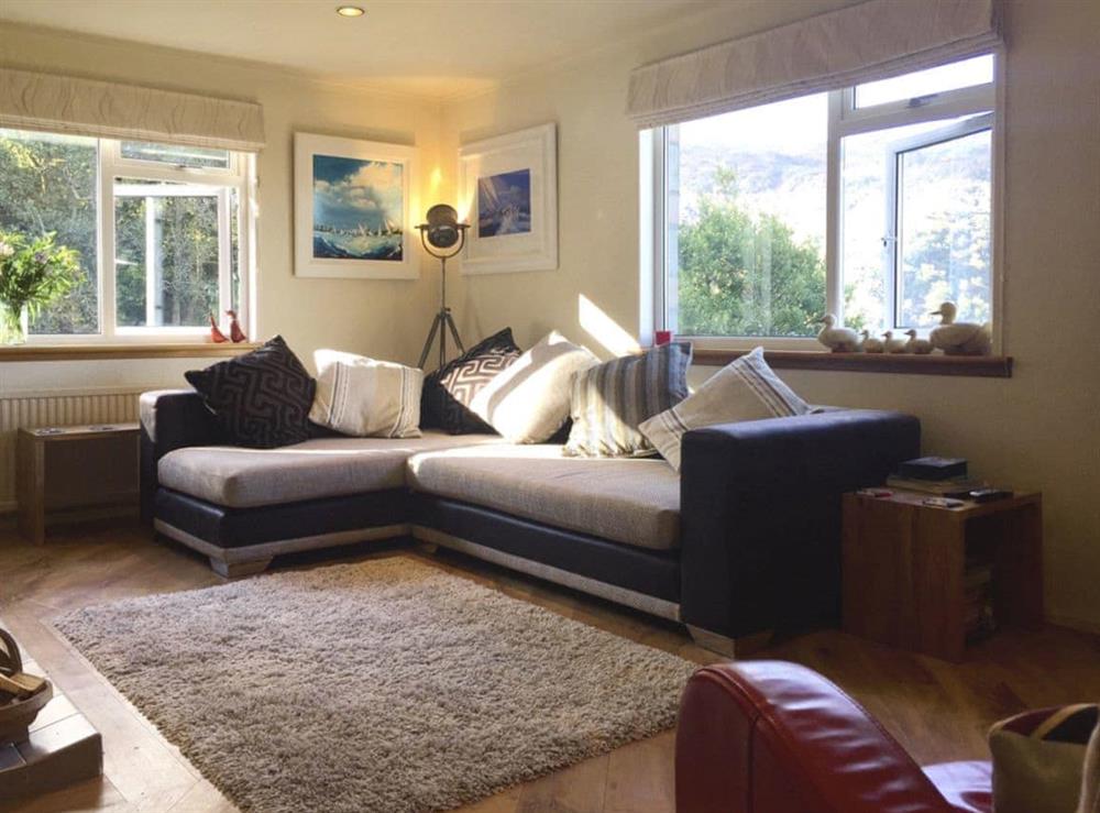 Spacious Living room at Tigh-na-Creige in Colintraive, Argyll., Great Britain