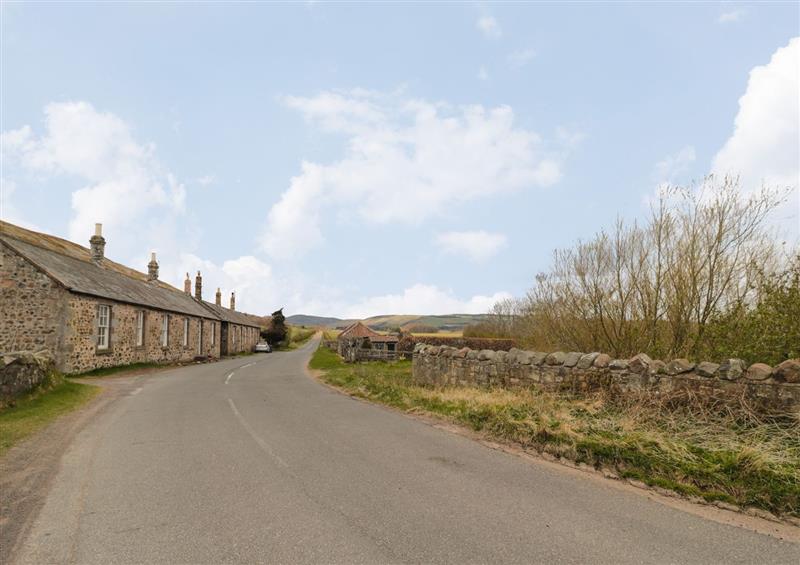 The setting of Tile Rouge at Tile Rouge, Akeld near Wooler