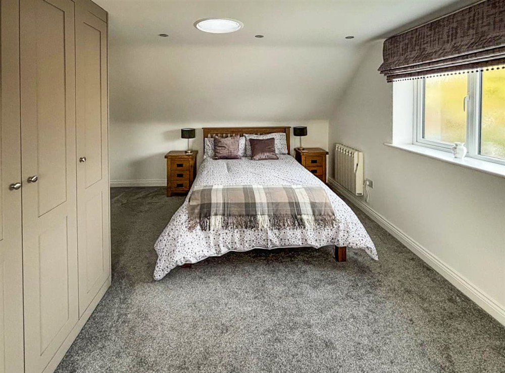 Double bedroom at Tilia Loft in Scotton, near Market Rasen, Lincolnshire