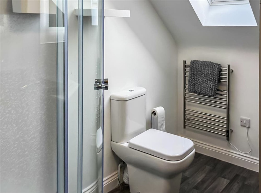 Shower room at Tilia Loft in Scotton, near Market Rasen, Lincolnshire