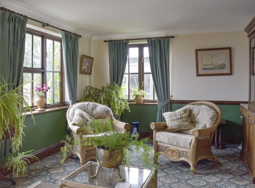 Peaceful second living room at Tillet Cottage in Oulton Broad, near Lowestoft, Suffolk