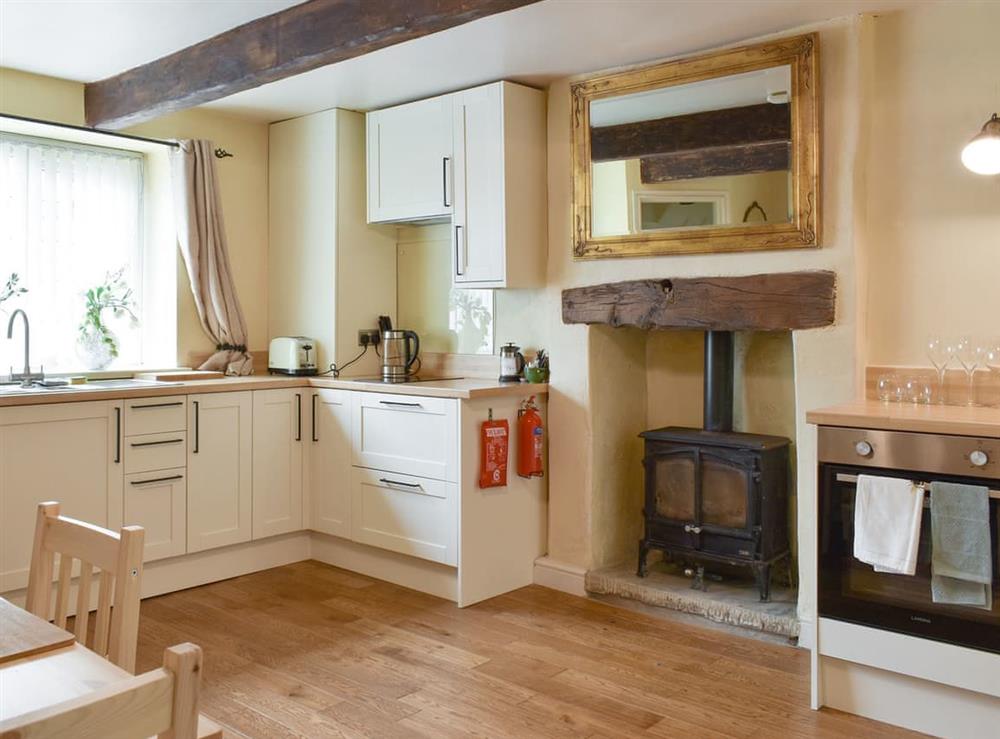 Kitchen/diner at Tilly Cottage in Blacko, near Nelson, Lancashire