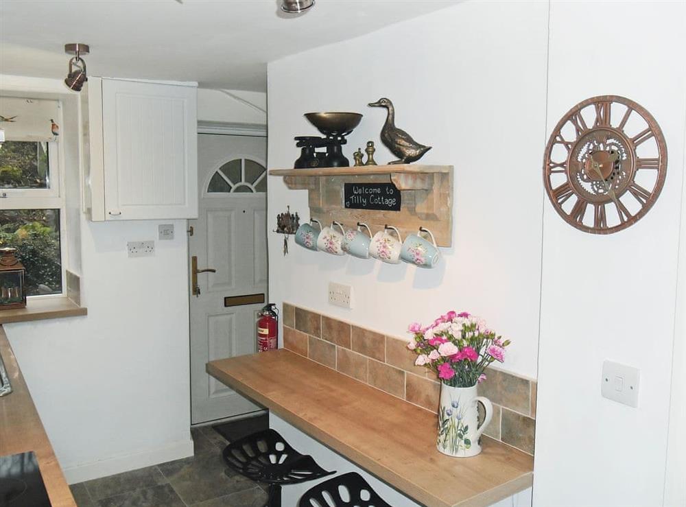 Delightful kitchen at Tilly Cottage in Greenhead, near Haltwhistle, Northumberland