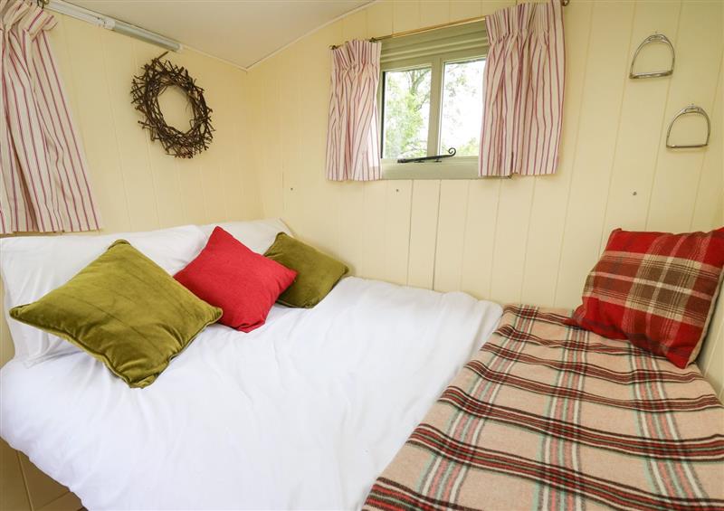 Bedroom at Tilly Gypsy-style Caravan Hut, Llangorse