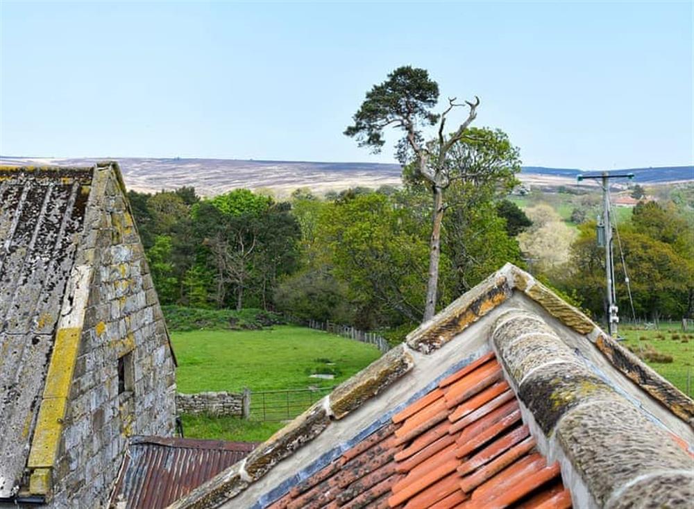 Surrounded by fields and open moorland at Tillys Cottage in Goathland, Great Britain