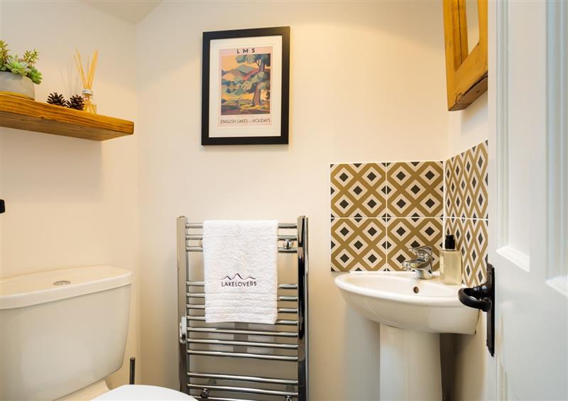 This is the bathroom at Tillys Cottage, Grasmere