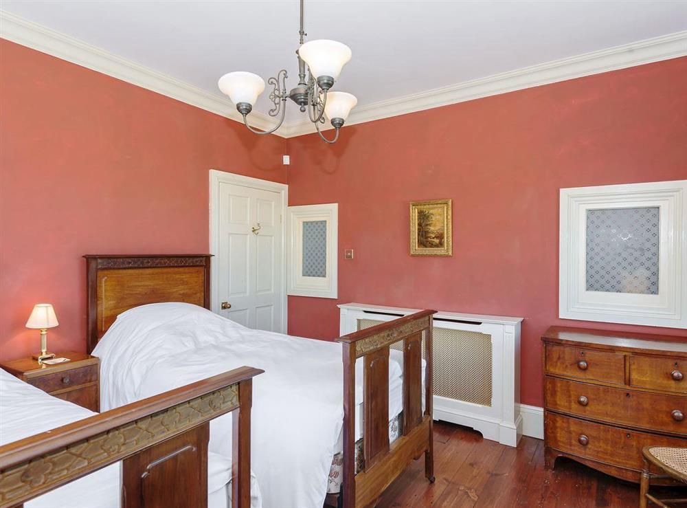 Ideal twin bedroom at Tilney Hall in Kings Lynn, Norfolk