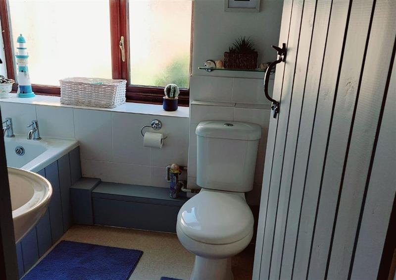 This is the bathroom at Timbers, Weybourne