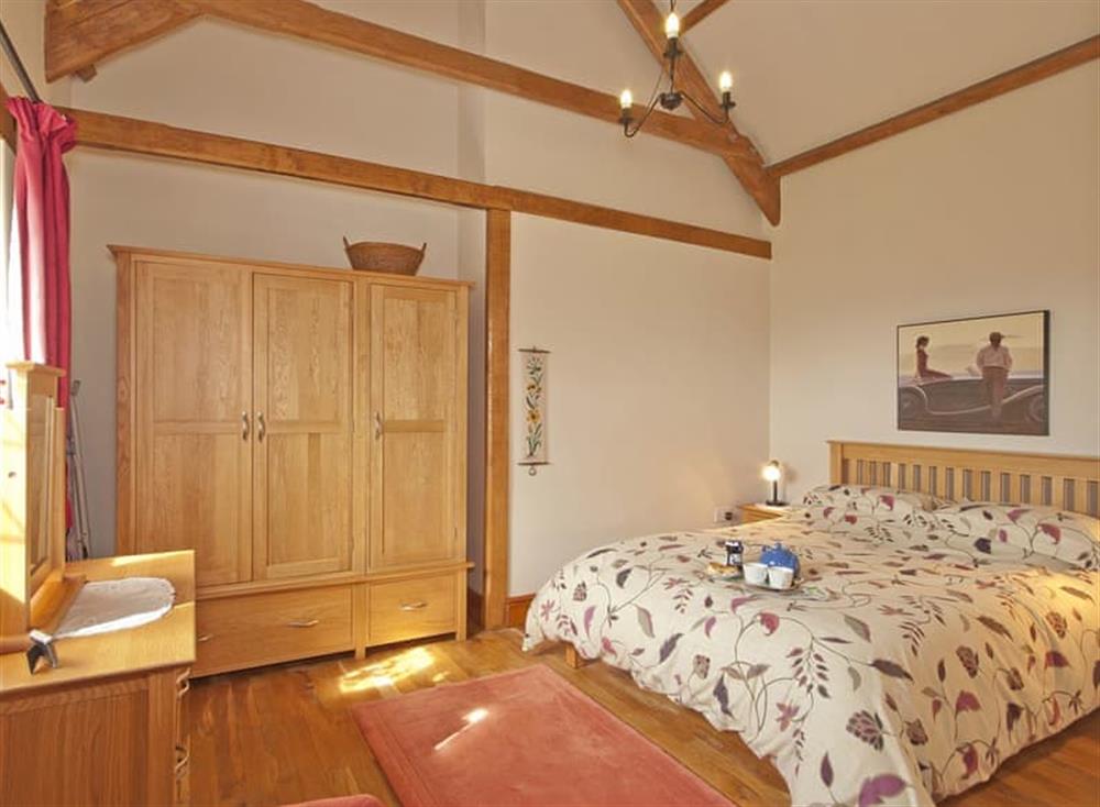 Double bedroom at Timberway in Barnaway, Okehampton
