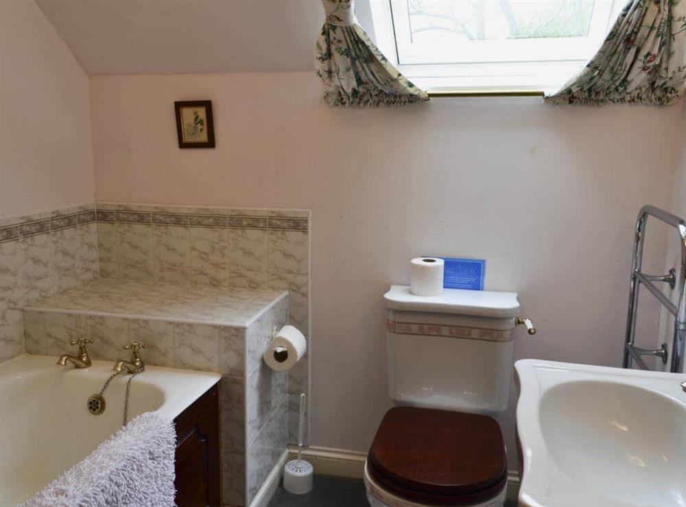 Bathroom at Timberwick Green in Akeld, Wooler, Northumberland., Great Britain
