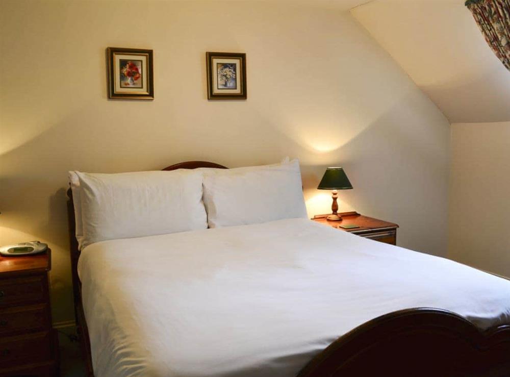 Double bedroom at Timberwick Green in Akeld, Wooler, Northumberland., Great Britain