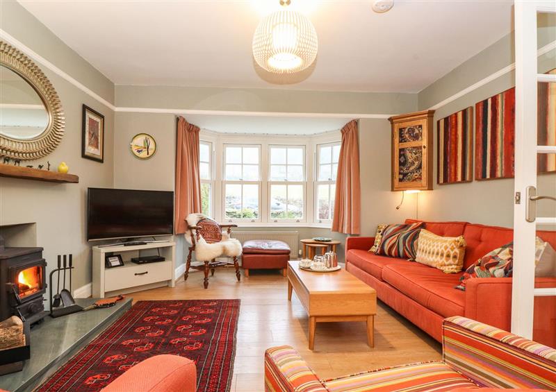 Relax in the living area at Timley Knott, Coniston