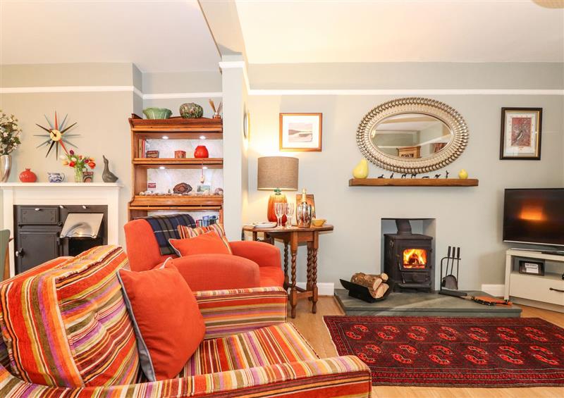 The living room at Timley Knott, Coniston