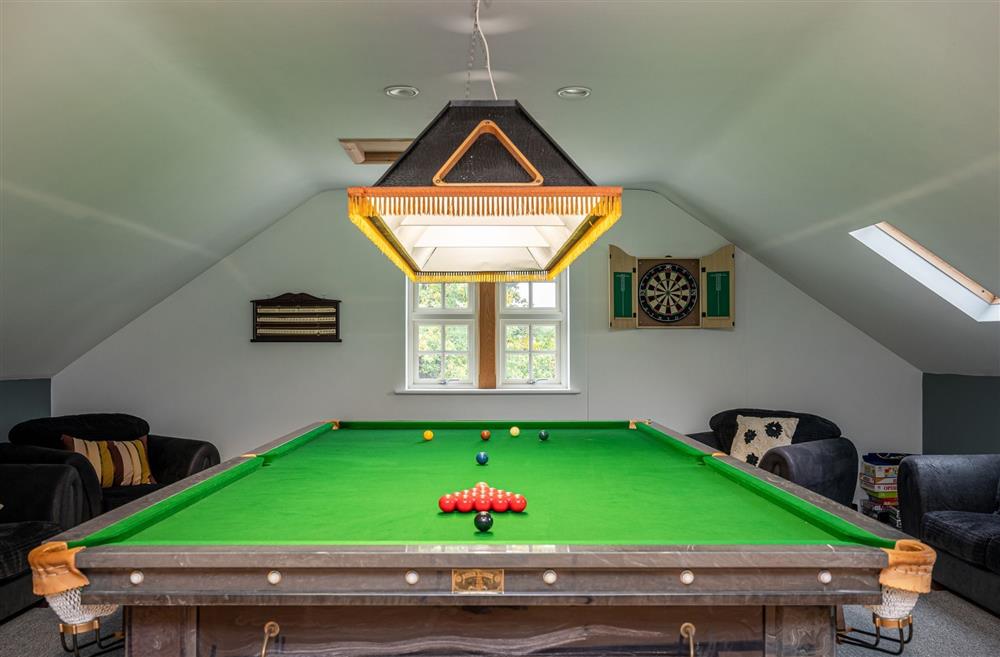 The pool table