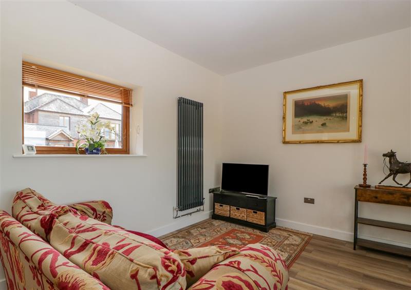 Relax in the living area at Tinkers Hill Barn, Penselwood