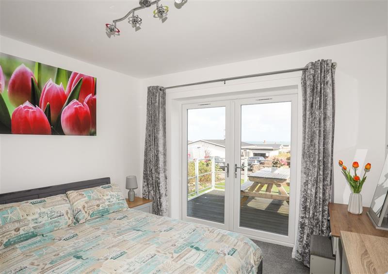 One of the 3 bedrooms at Tinkers Patch, Benllech