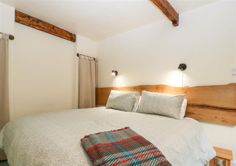 One of the bedrooms at Tinmans Cottage, Lydbrook