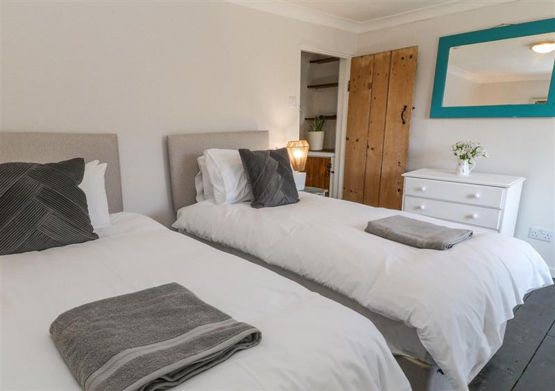 One of the bedrooms at Tinners, Gunnislake