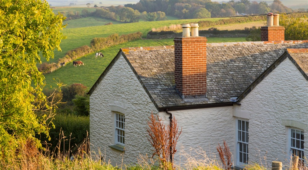 The exterior of Tippetts, Cornwall at Tippett's in Lanteglos-by-fowey, Cornwall