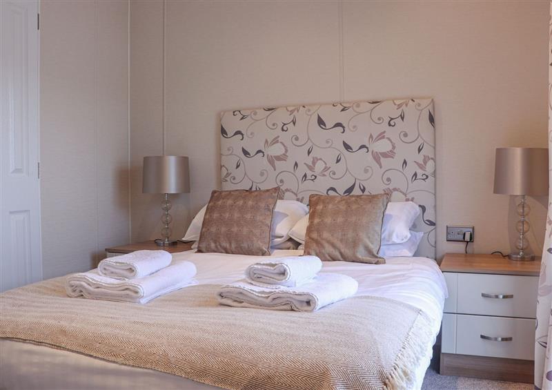 Bedroom at Tiptoes Lodge, Borwick near Carnforth